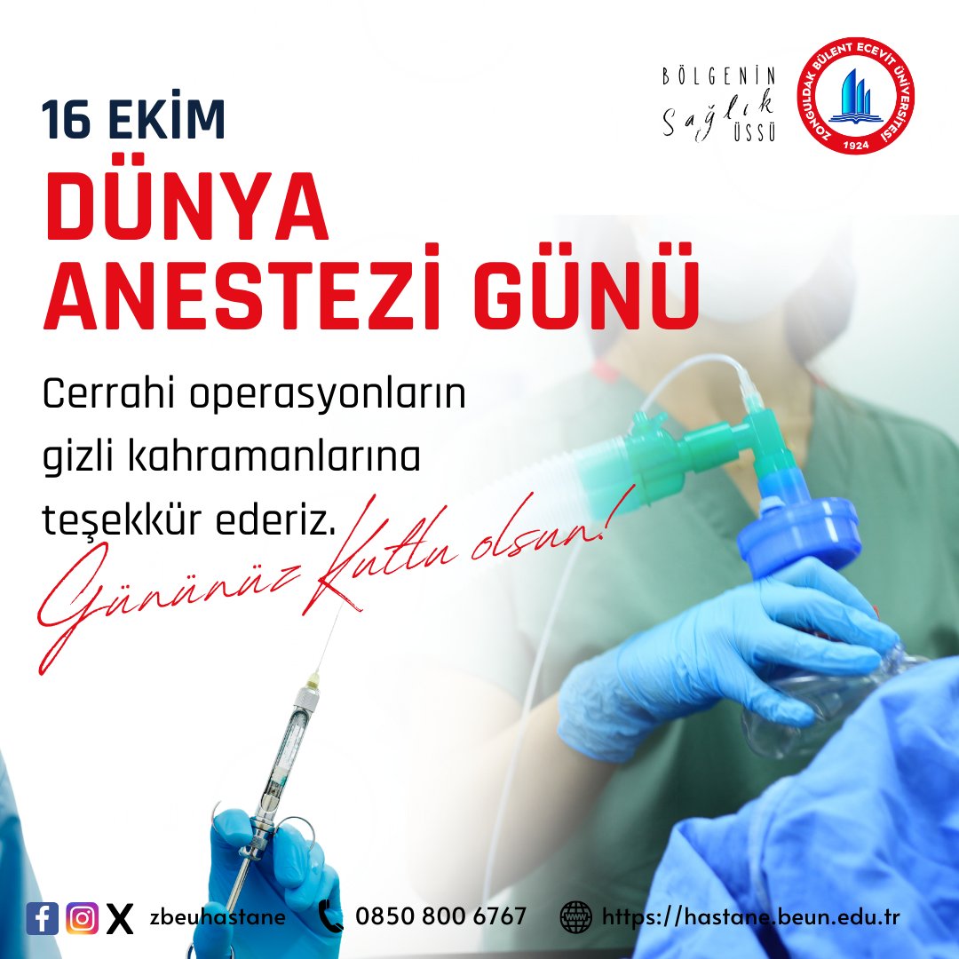 Cerrahi operasyonların gizli kahramanlarına teşekkür ederiz.