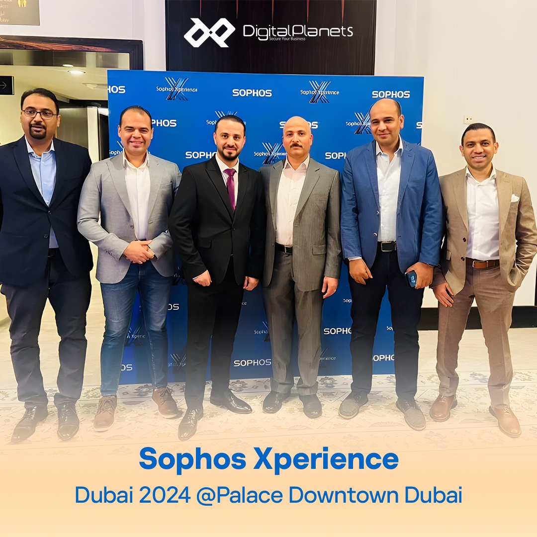 Digital_Planets's tweet photo. An extraordinary gathering at the region’s biggest tech event, GITEX 2024! Our Digital Planets team joined forces to explore cutting-edge cybersecurity solutions with Sophos.
#Sophos
#GITEXGLOBAL
#GITEX2024
#cybersecurity https://t.co/qoBAfez5MK