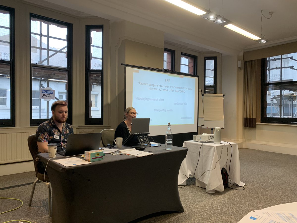 TzeWah1's tweet photo. Dr Delia Muir speaking on #PPIEP @LeedsCTRU https://t.co/8GVGOKuh05