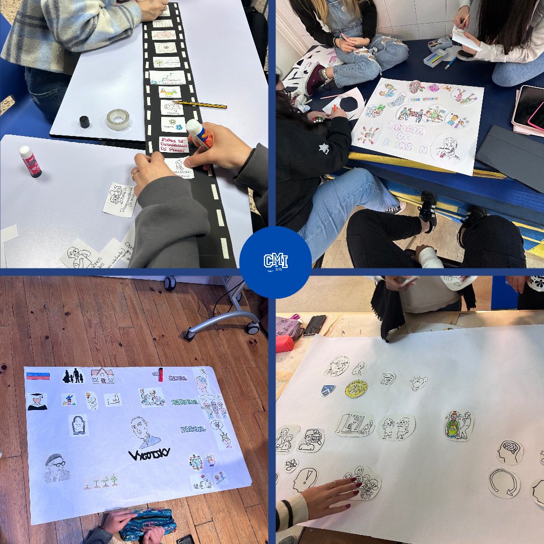 METODOLOGIA AKTIBOAK 👩🏽‍🏫🧠👥
Haur Hezkuntzako goi mailako ikasleek Visual Thinking teknika erabili dute giza garapenaren autoreen teoriak aurkezteko. Lan aparta!