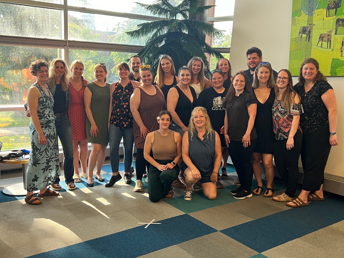 Atlantic Veterinary College (@upeiavc) on Twitter photo We were thrilled to see the class of 2013 visit the AVC for their 10 year (plus one year) reunion!
If you and your classmates have a milestone reunion coming up, email avcspecialevents@upei.ca. We were thrilled to see the class of 2013 visit the AVC for their 10 year (plus one year) reunion!
If you and your classmates have a milestone reunion coming up, email avcspecialevents@upei.ca.
