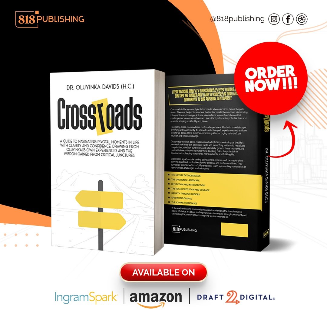 818PublishingCo's tweet photo. Decision making at #Crossroads: 
Take this opportunity to decide on your values and priorities. What makes sense to you?
Order now, your own #crossroads copy
.
.
.
.
#DOD_books #bookrecommendations #authors #booksandbooks #amazonKDP #booksamillion #reading #library #booklovers https://t.co/uITDLheePM