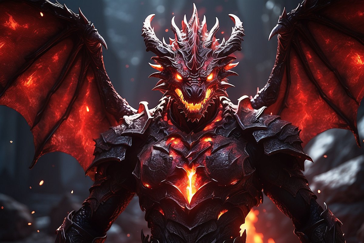 Lore time $Dtc

Ha’draks, a fire warrior Dracotoad represents a title and a lineage within the Firelands, known for his relentless ferocity and unbreakable bond with the elemental flames. Embody the perfect balance of fire and will, a fusion of raw power and calculated control.