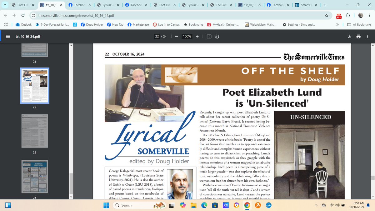 The new issue of The Somerville Times is out!!!