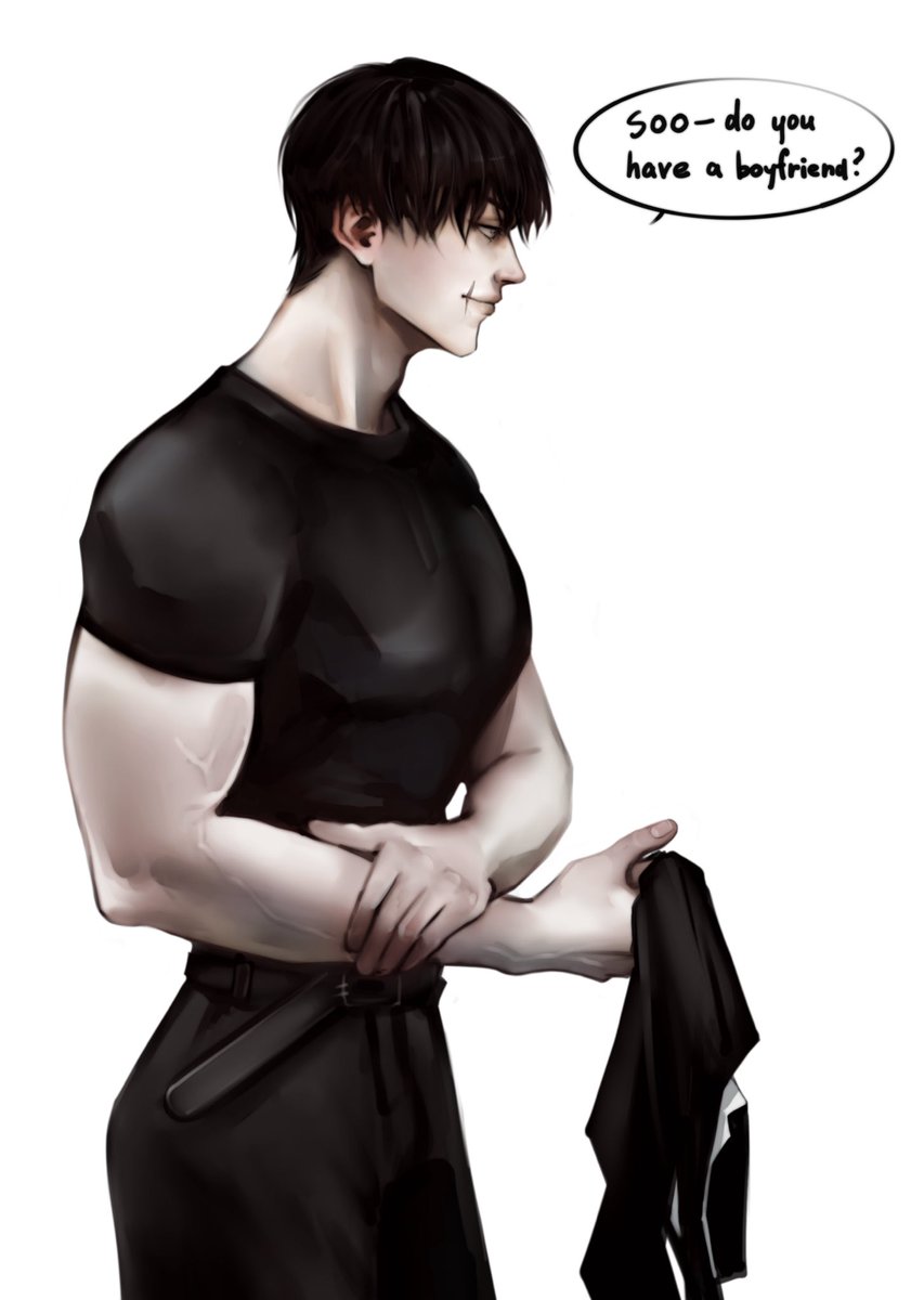 О да, дядя в страшной маске, души меня🧎🏻‍♀️🙇🏻‍♀️

.
.
 #toji #tojifushiguro #tojisupremacy #jujutsukaisen #jjk #伏黒甚爾 #呪術廻戦 #ghostface #ghostfaceart #halloween #jjkhalloween