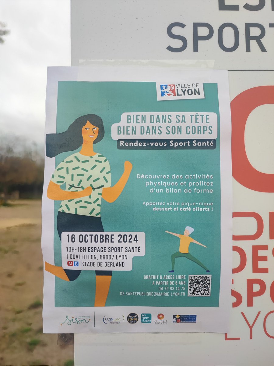 AurelieGries's tweet photo. Mercredi sportif 💪🏽
Inauguration du Gymnase Anne Barnéoud, athlète lyonnaise handisport multi-médaillée, rue Croix-Barret #Lyon7 🥳
Nous sommes honoré•es de sa présence 🤗
Puis passage aux rendez-vous #sportsante qui ont lieu ce jour jusqu'à 18h à l'espace Sport Santé de Gerland https://t.co/x8hcH4yp45