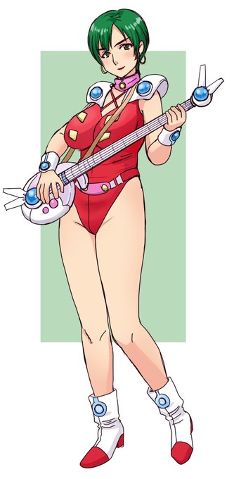 本日はマクロス7が30周年なので家元的行動をとるミリア市長。 