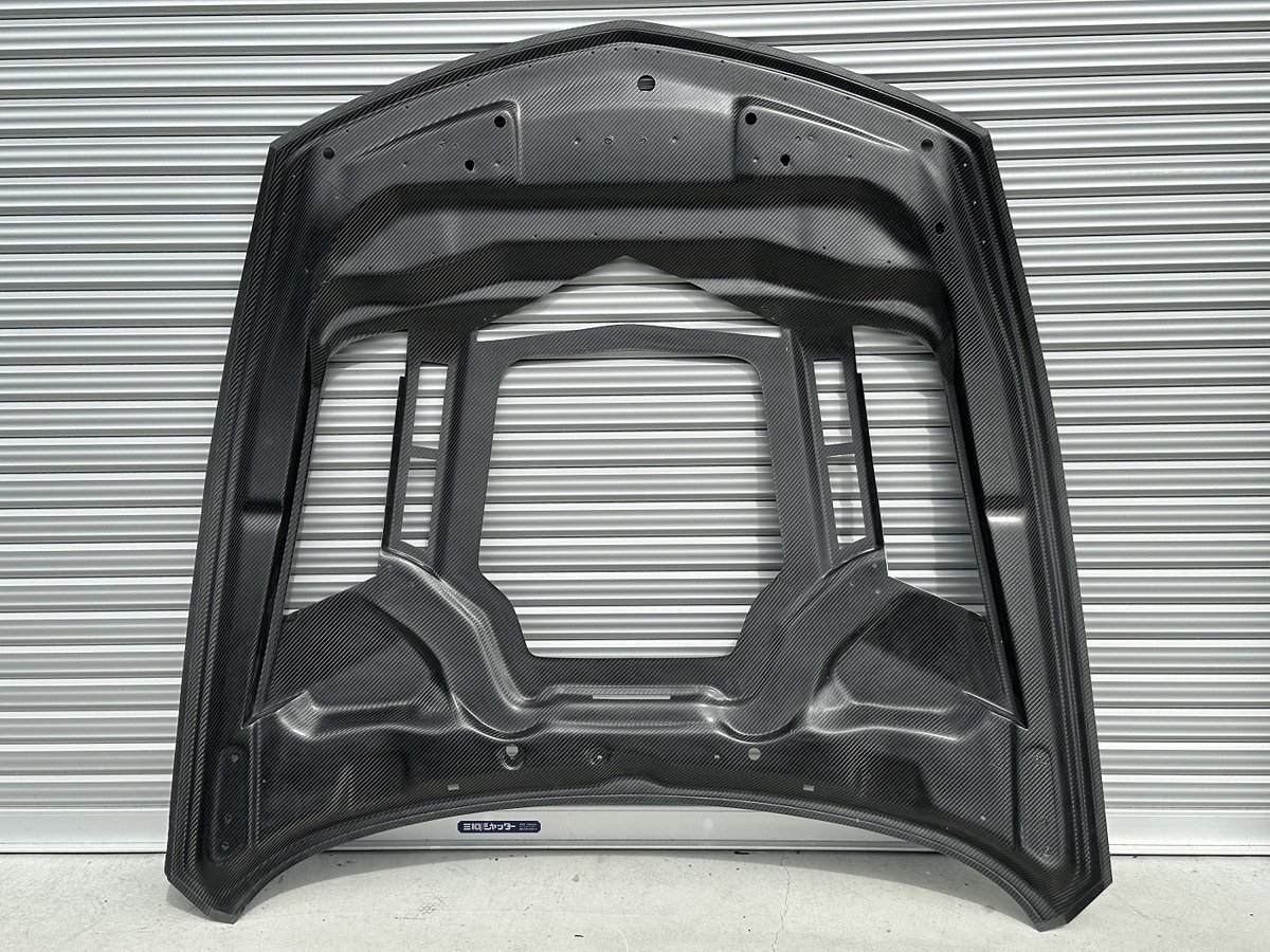 RZ34 新型Z ドライカーボン ボンネット フルカーボンの裏骨 for