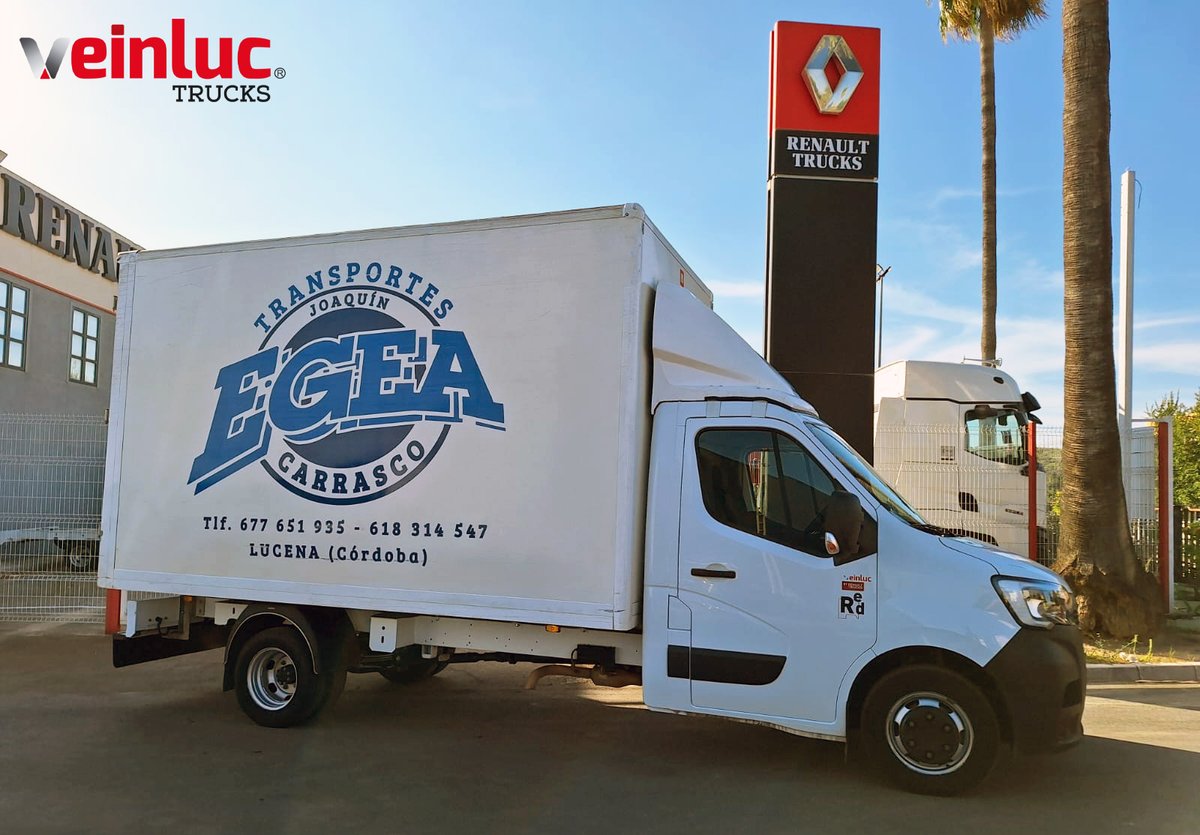 VEINLUC's tweet photo. 👉 🅽🆄🅴🆅🅰 🅴🅽🆃🆁🅴🅶🅰👈
OCASIÓN 📢

#Renault #Master #165cv 3,5 Toneladas con caja montada por Chapistería V.I. y con propulsión rueda gemela @egea440   
¡Que los kilómetros recorridos sean muchos y las aventuras infinitas! ️
𝗚𝗥𝗔𝗖𝗜𝗔𝗦 
#Veinluc  @RenaultTrucksEs https://t.co/Xrbbr0dHTC