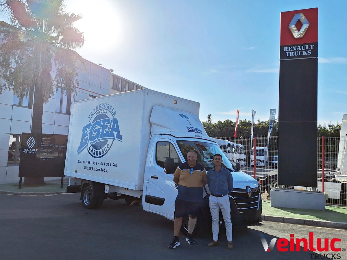 VEINLUC's tweet photo. 👉 🅽🆄🅴🆅🅰 🅴🅽🆃🆁🅴🅶🅰👈
OCASIÓN 📢

#Renault #Master #165cv 3,5 Toneladas con caja montada por Chapistería V.I. y con propulsión rueda gemela @egea440   
¡Que los kilómetros recorridos sean muchos y las aventuras infinitas! ️
𝗚𝗥𝗔𝗖𝗜𝗔𝗦 
#Veinluc  @RenaultTrucksEs https://t.co/Xrbbr0dHTC