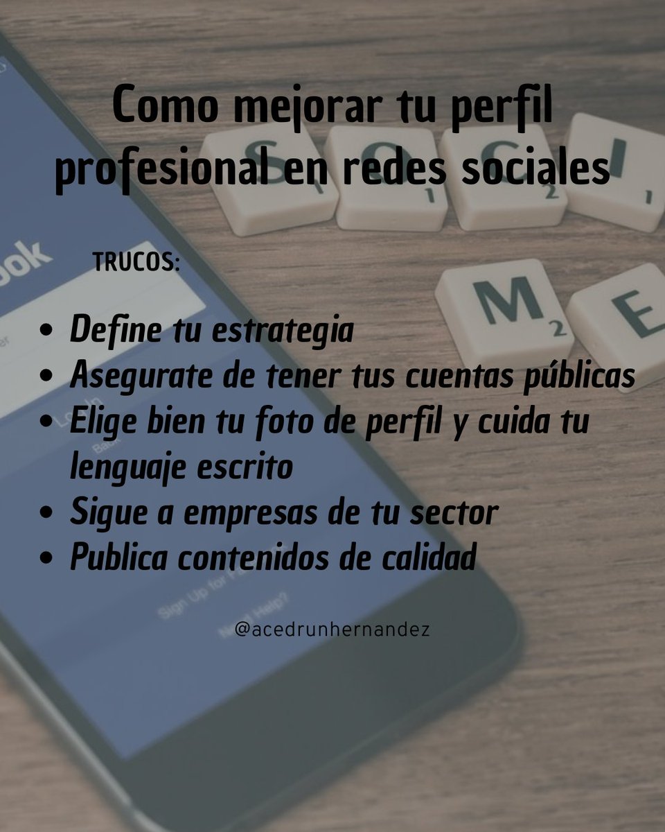 acedrunh's tweet photo. ⚠️Como mejorar tu perfil profesional en redes:

Tomad nota de estos trucos esenciales.

#Trucos #RedesSociales #Tips #X #Twitter https://t.co/7dbJVJNdgz