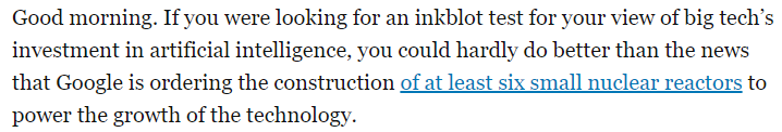 Well here's a dystopian twist I had not predicted. Here's a thought. If the unnecessary thing you're doing eats an absolutely enormous amount of energy in a world that's in an energy crisis MAYBE JUST STOP DOING THE THING. (h/t <a href="/guardian/">The Guardian</a> morning email)