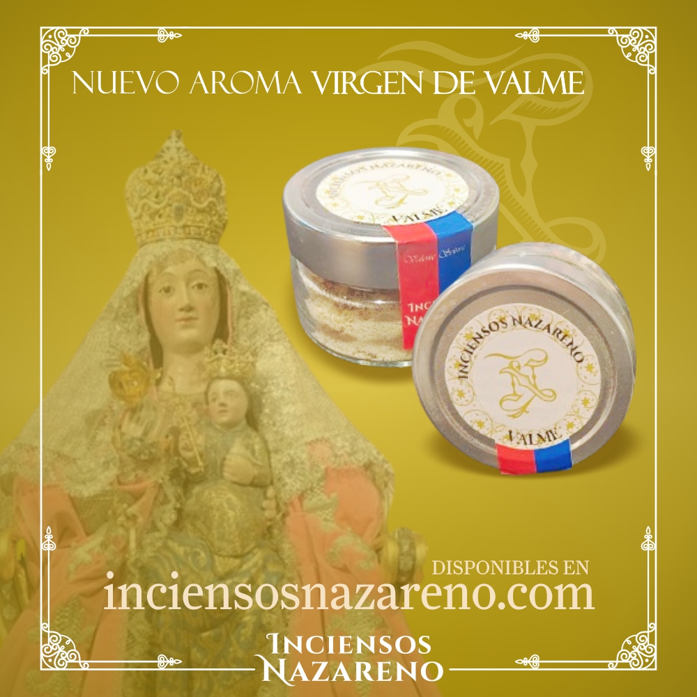 oloraincienso's tweet photo. 𝐶𝑜𝑛 𝑜𝑙𝑜𝑟 𝑎 𝑉𝑎𝑙𝑚𝑒!!
✨⚜𝑽𝒂𝒍𝒎𝒆 es el nuevo aroma que incorporamos a nuestros #inciensos.
🌫 Una fragancia creada en colaboración con la Hermandad de Valme, para dar olor a los eventos... https://t.co/V86INfIj1K