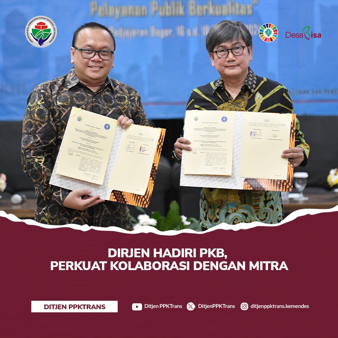 Kementrans_RI's tweet photo. #SobatTransmigrasi, program transmigrasi sebagai program kolaborasi memerlukan dukungan dari multi pihak,tidak hanya pemerintah saja. Berkaitan dengan itu Dirjen hadir dalam penandatanganan Perjanjian Kerja Bersama (PKB) di Bogor (16/10). https://t.co/wF4FVu34QW