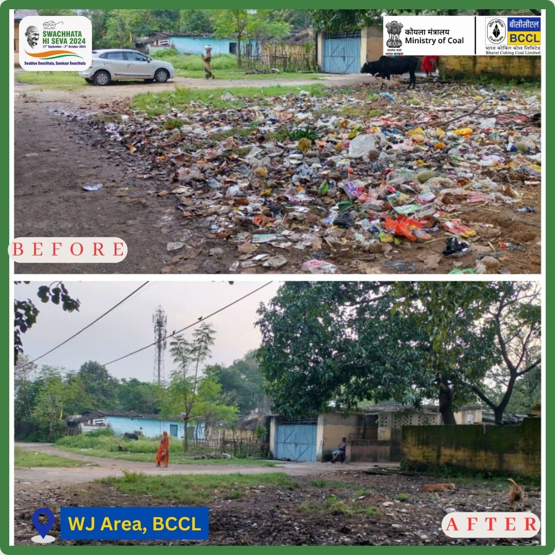 BCCLofficial's tweet photo. Cleanliness Drive under #SpecialCampaign4

#SpecialCampaign #SpecialCampaign4 #BCCLCares #HealthyWorkLife #WorkplaceWellness #EmployeeWellbeing #CleanerGreenerSafer

@CoalMinistry @CoalIndiaHQ @kishanreddybjp @satishdubeyy @PIB_Coal @MoHUA_India @MoJSDDWS @SwachhBharatGov @swachhbharat @DARPG_GoI