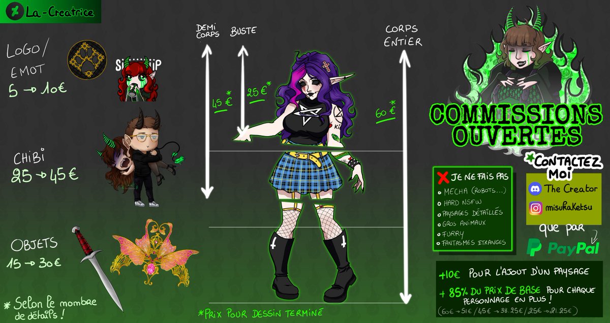 KetsuMisuka's tweet photo. Prices update https://t.co/goZZgBDUqg