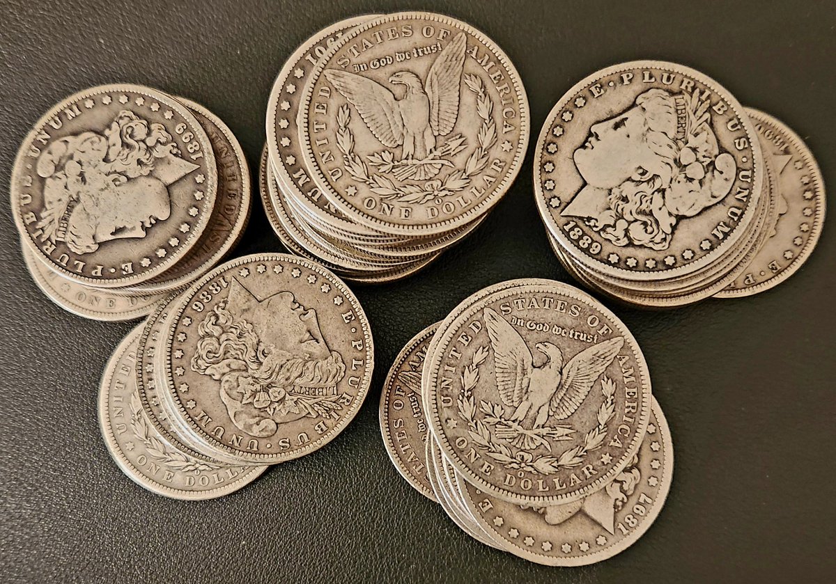 oldpapermoney's tweet photo. Happy National Silver Stackers Day! 

#silver #silverstackersday2024 https://t.co/usBtALyFpt