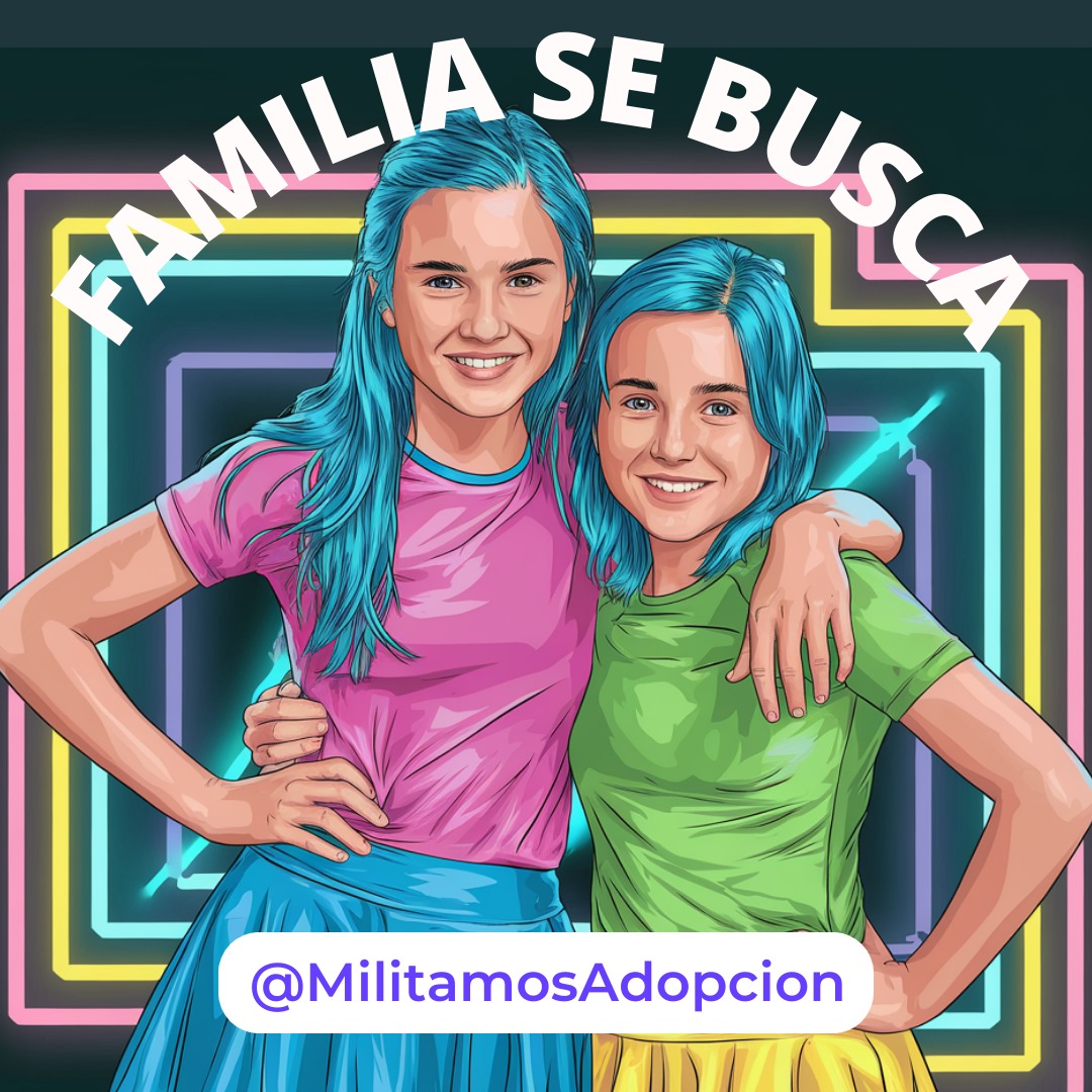 MilitamosAdop's tweet photo. #FamiliaSeBusca para dos niñas, "M" de 12 años y "L de 13 años de Lavalle, Mendoza.
¡Ayudanos a difundir! https://t.co/WnsvdeeMiD