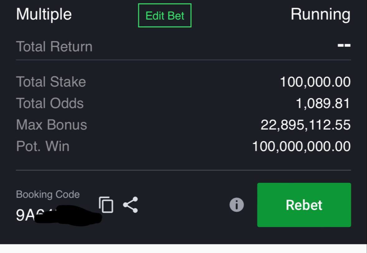 juwisegame's tweet photo. 5/5 Draw Games on Sportybet

1k ODDs

Copy Code 👇

https://t.co/yDGJWzmaz2
https://t.co/yDGJWzmaz2

It's Starting by 10 PM https://t.co/z3maWKQ2R9