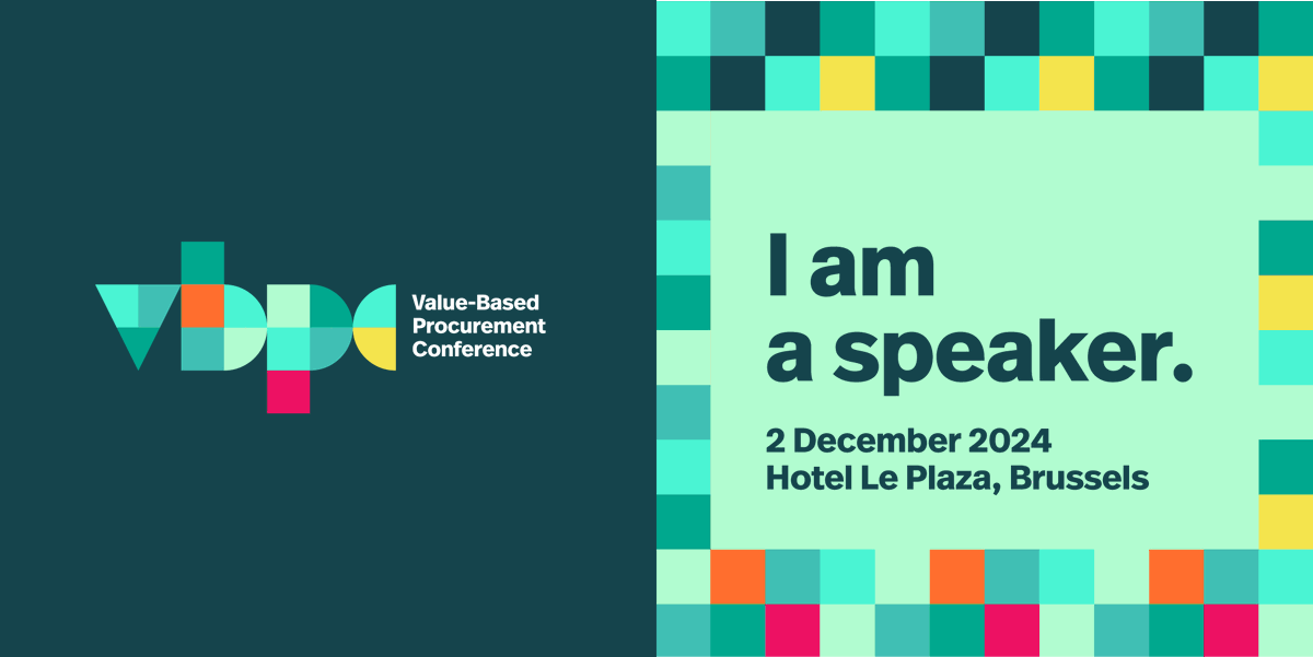 I'll be sharing my vision for a more sustainable  and patient-focused healthcare system at the 6th European #VBPConference.  This is your chance to learn from key players driving procurement reform in Europe and  beyond. Register today 👉 bit.ly/3rtcFyJ