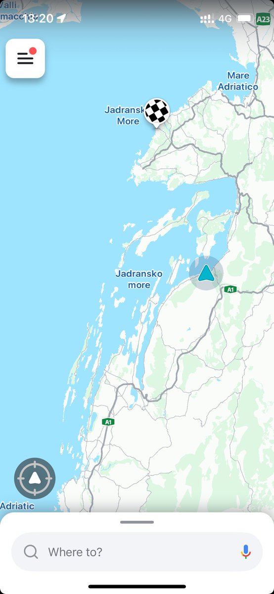 #hroug2024 half way, 162km to go, 200 done, avg speed 57 km/h. Views are awesome.