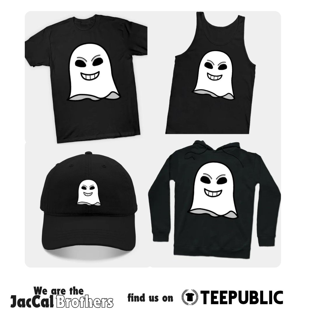 JacCalBrothers's tweet photo. It's almost spooky day! Check this out on @TeePublic! https://t.co/HTUozMR6Il 

#teepublic #teepublicartist #teepublicdesign #Halloween #halloween2024 #ghost #spookyseason #spooky https://t.co/hFQWBId0dg