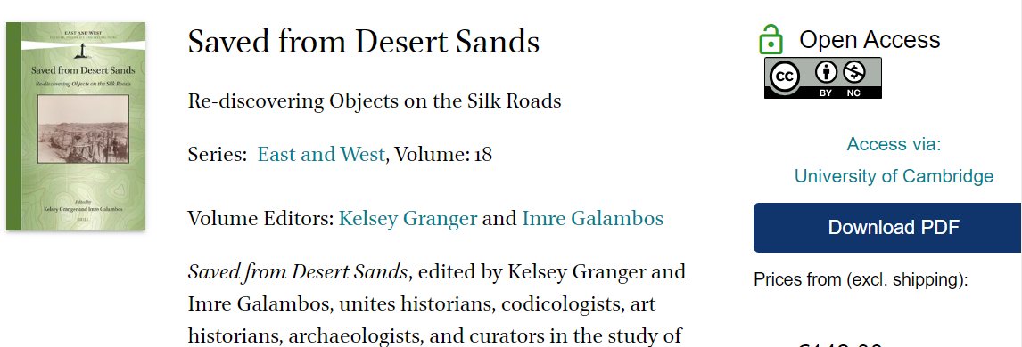 It took a while but our book is really out, and it is Open Access:  brill.com/display/title/…. Congratulation to all contributors!