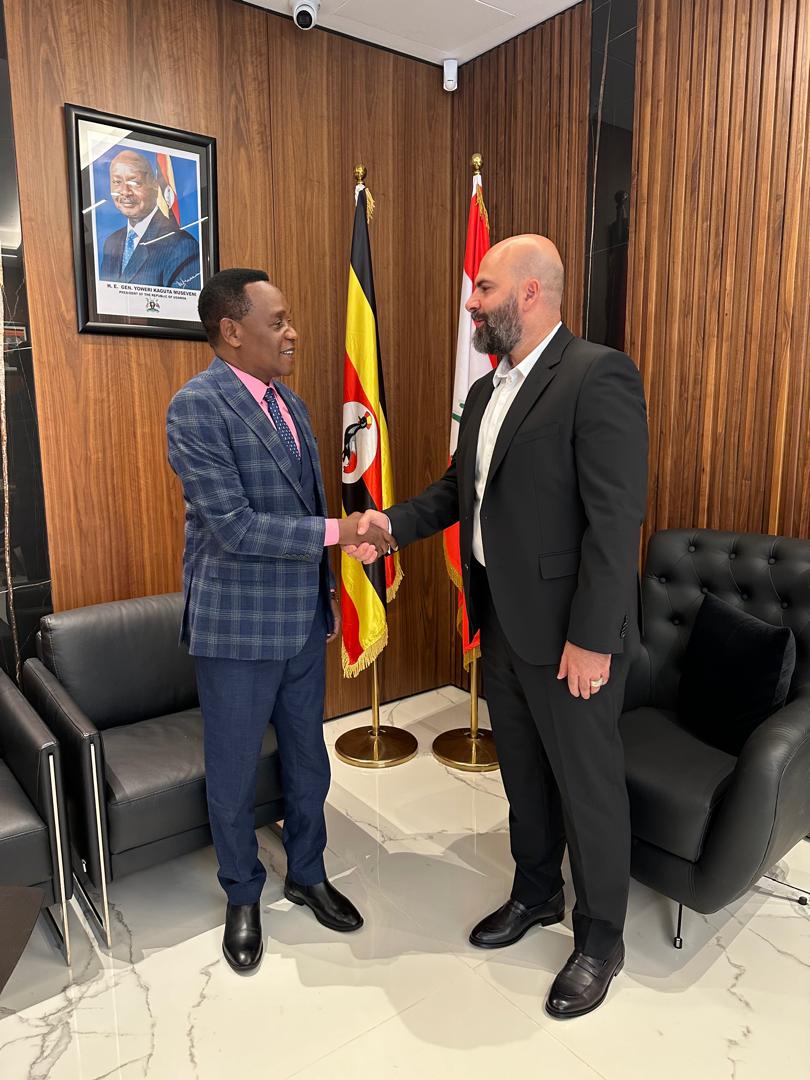 This October H.E <a href="/yasserahmedUG/">Yasser K Ahmed</a> received H.E <a href="/Simulikisesa/">Maj. Gen. Paul Simuli</a> the High Commissioner of the United  Republic of Tanzania to Uganda who paid him a courtesy visit They had an insightful discussion on matters on partnerships that will bring mutual benefit and prosperity of both nations.