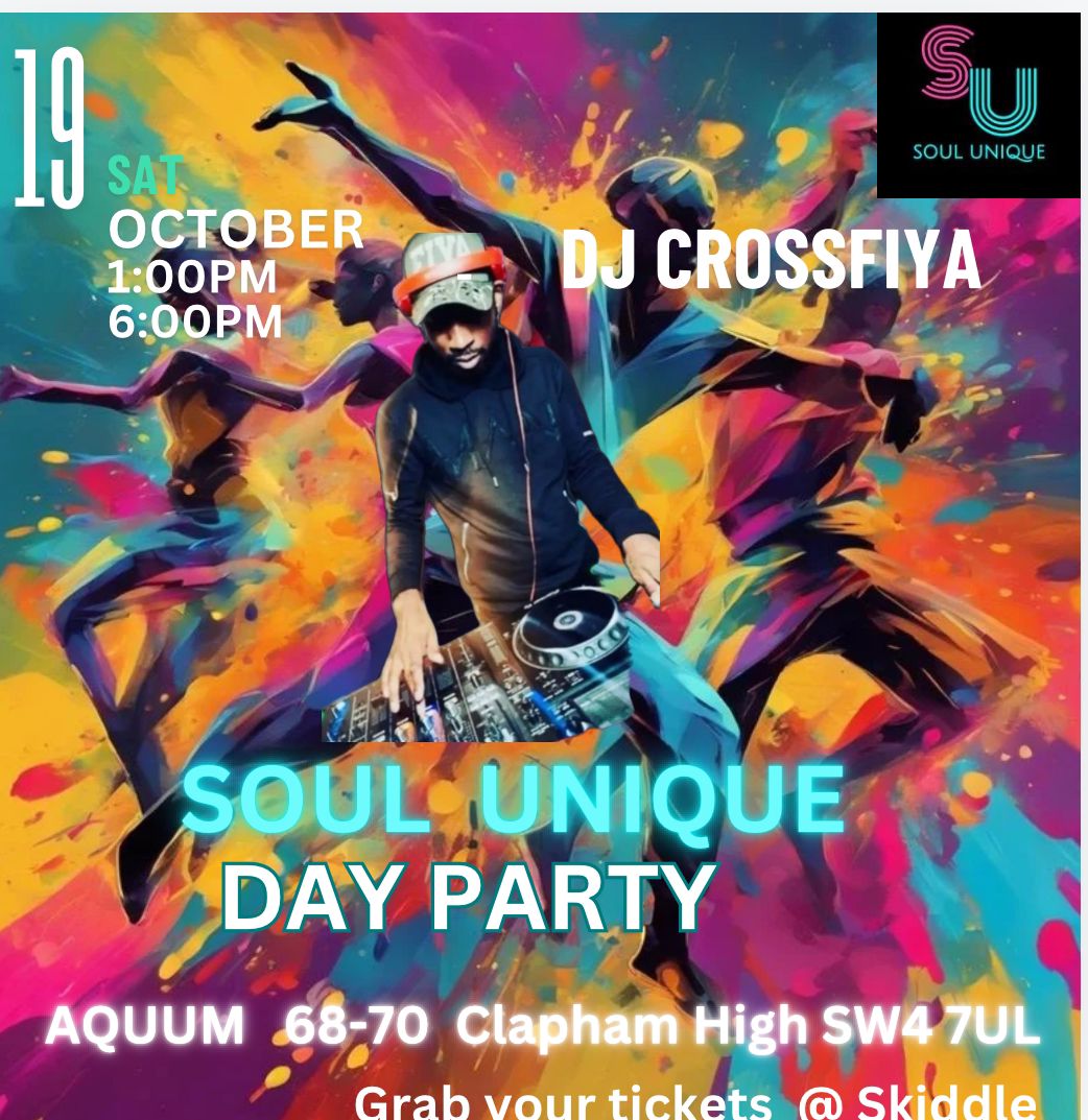 Catch our DJs down at the Soul Unique Day Party this Saturday! 🥳🕺

Tickets are available on Skiddle via the link below!

skiddle.com/whats-on/Londo…
