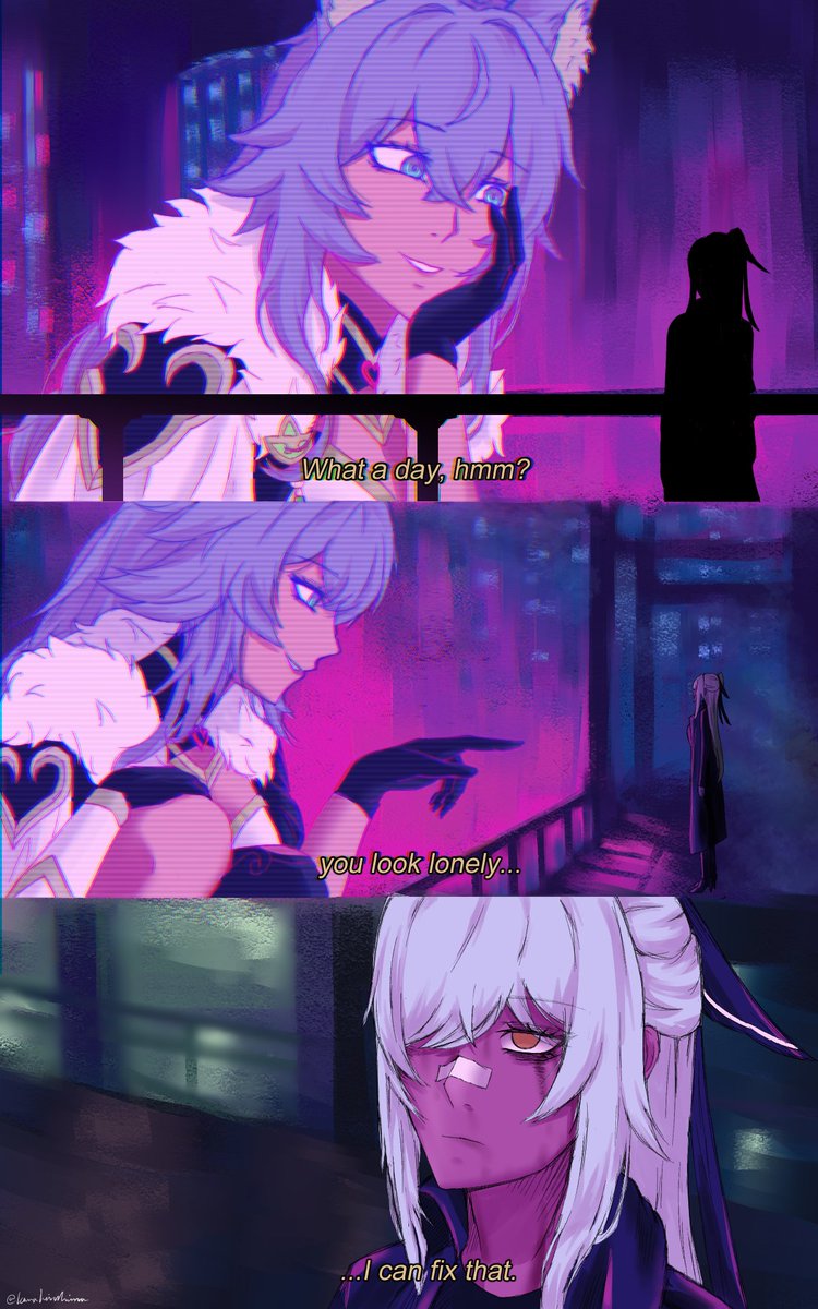 "You look lonely... I can fix that" #LiuBai #Jingliu #Baiheng