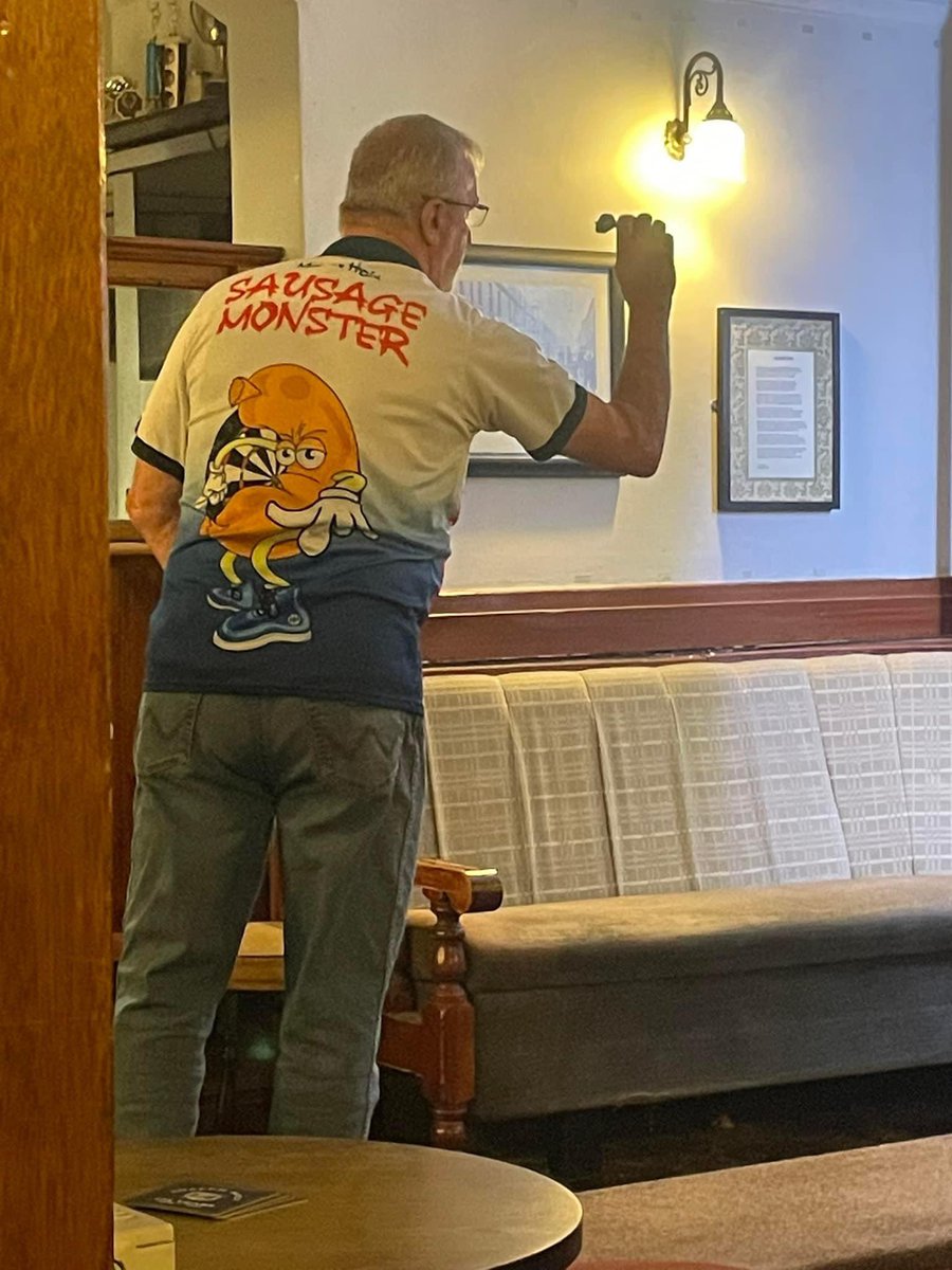 Yer da calls himself the sausage monster