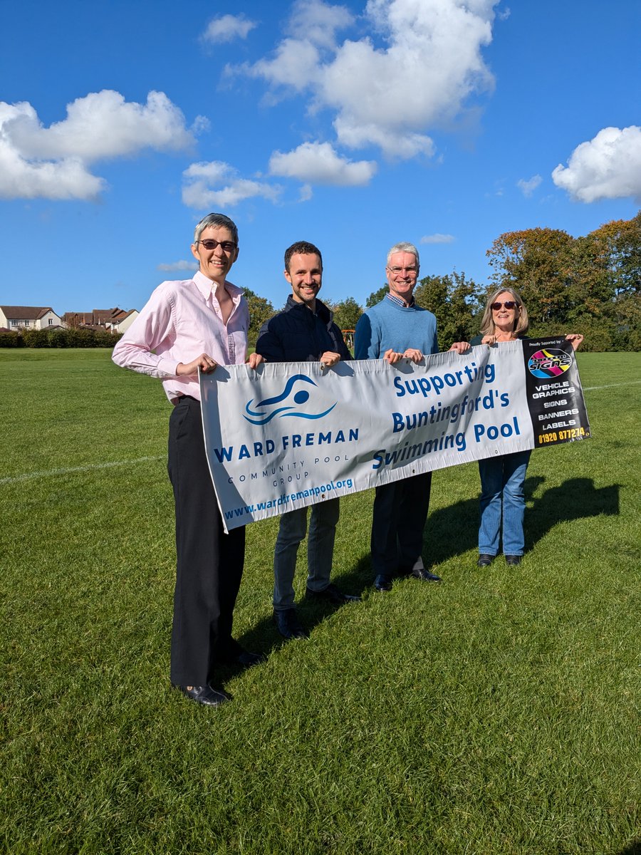 CHinchliffMP's tweet image. I was also very pleased to meet trustees of the Ward Freman Community Pool group, who are seeking to raise around £190,000 to restore the local pool which closed in December last year.

I am fully supportive of their bid to reopen this vital community facility.

#NEHerts 2/2