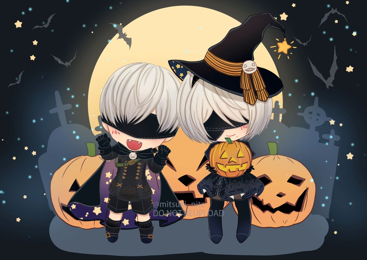 mitsukinite's tweet photo. 9S🧛 2B🧙‍♀️🦇🎃✨ https://t.co/qURbuLjoNA