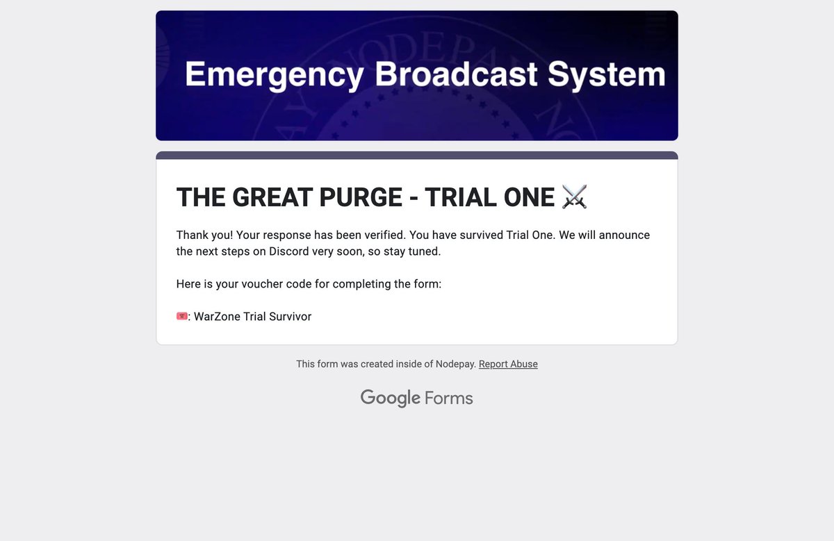 Update on NodePay Airdrop 🧑‍🌾 If you are farming NodePay, You have less  than 24 hours to fill out this form else you might get purged out. Check  the comment section for