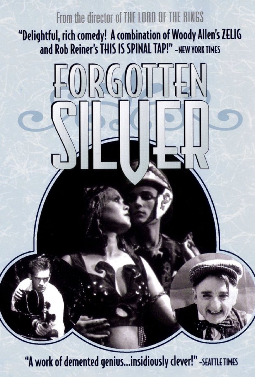 thejoekucharski's tweet photo. #Stonegasmoviechallenge2024
16 Oct: Movie with a Manufactured Hoax

Forgotten Silver (1995)
Brilliant satirical piece by #PeterJackson that documents a discovery that movie making was created in #NewZealand 

#Hoax #CardiffGiant https://t.co/lXTzf6KsDb