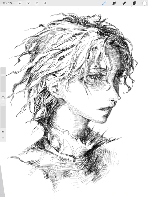 絵、模索中 