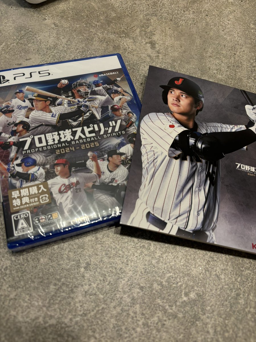 10stella's tweet image. 発売の朝一に届いていいの？w

さて、先行プレイやりますかー。

#プロ野球スピリッツ2024-2025
#プロスピ 2024
