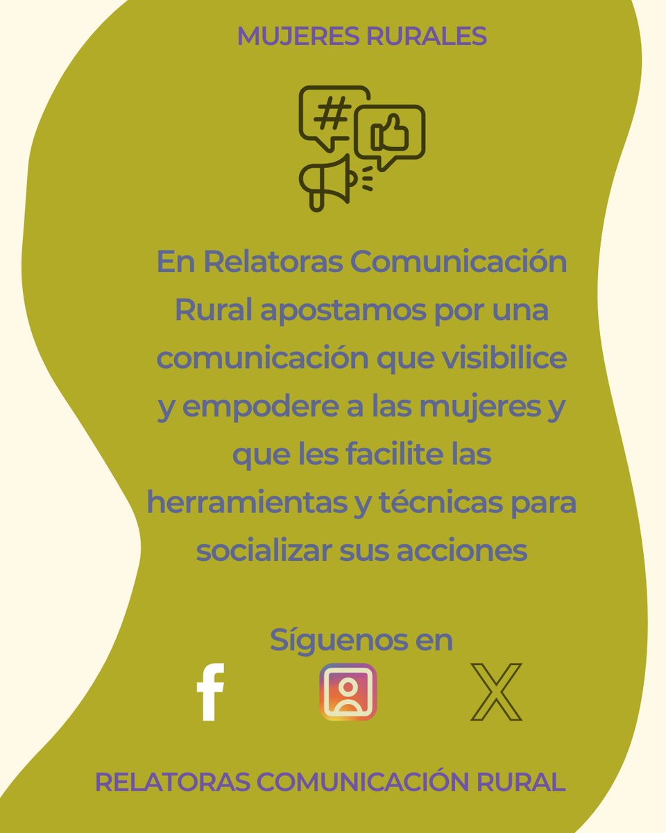 Relatoras Comunicación Rural tweet media