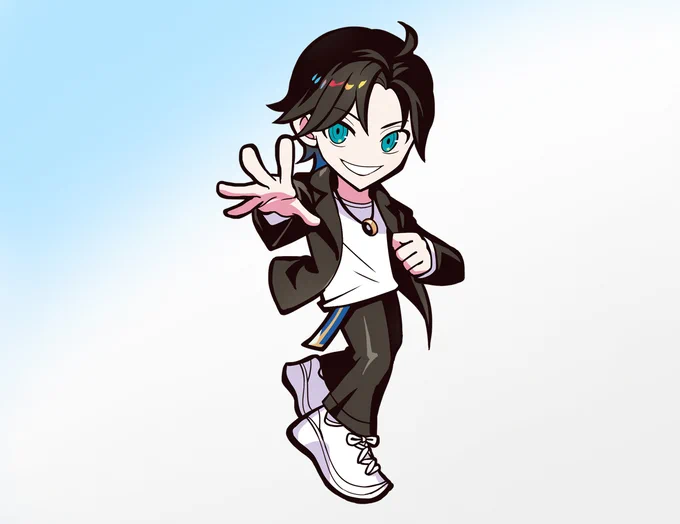 CR スマブラ部門コーチ、カイト()さんのイラストを制作しました!