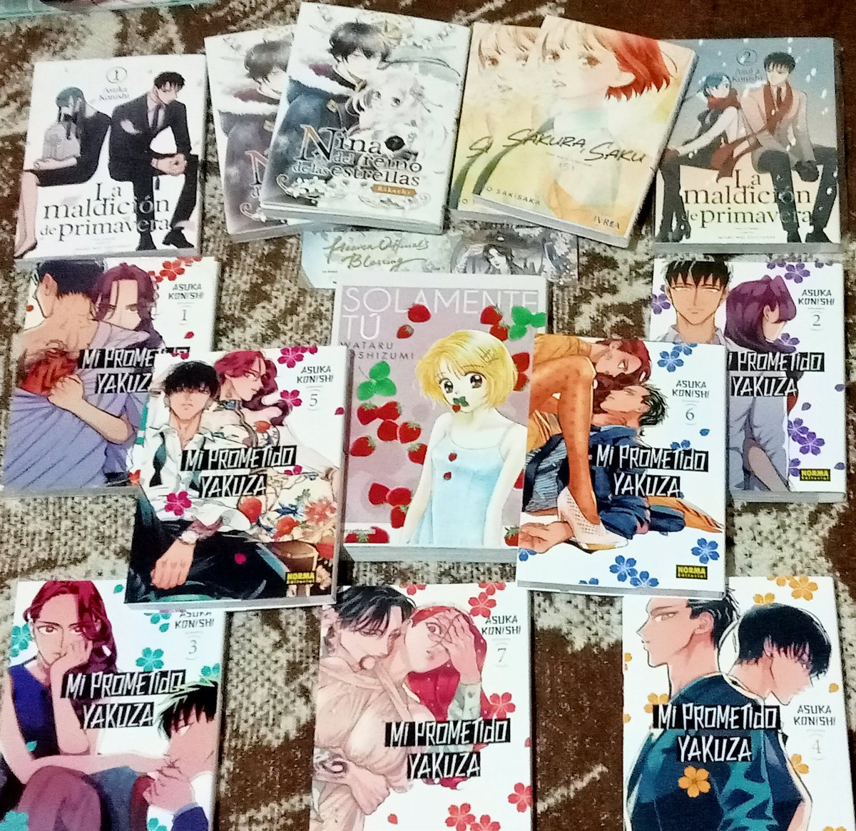 EnJoykitten's tweet photo. El otro día se me olvidó poner foto, asi que aquí están las 2 últimas compras de @SevenxAmy y mías hechas en la maravillosa @FLASHLIBRERIA 🌈 (como siempre una gozada ir allí ❤️) @NormaEdManga @ArechiManga @mwediciones @Ivrea @PlanetadComic https://t.co/Ymo3Plt2EZ