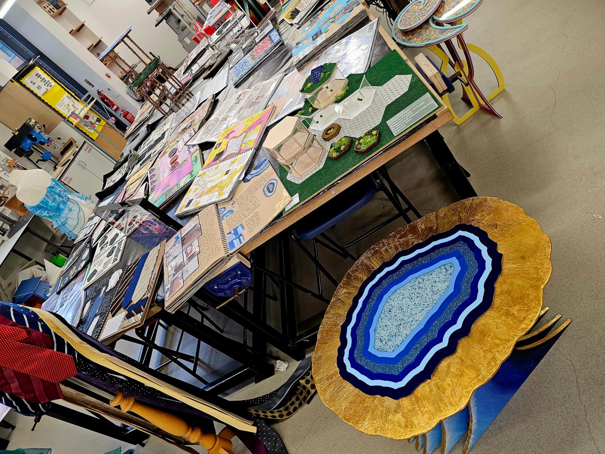 🛠️ D&amp;T Department Highlights

At our open evening last night, we welcomed visitors to explore the exciting opportunities in A-Level 3D Design and A-Level Textiles. Here are some highlights.