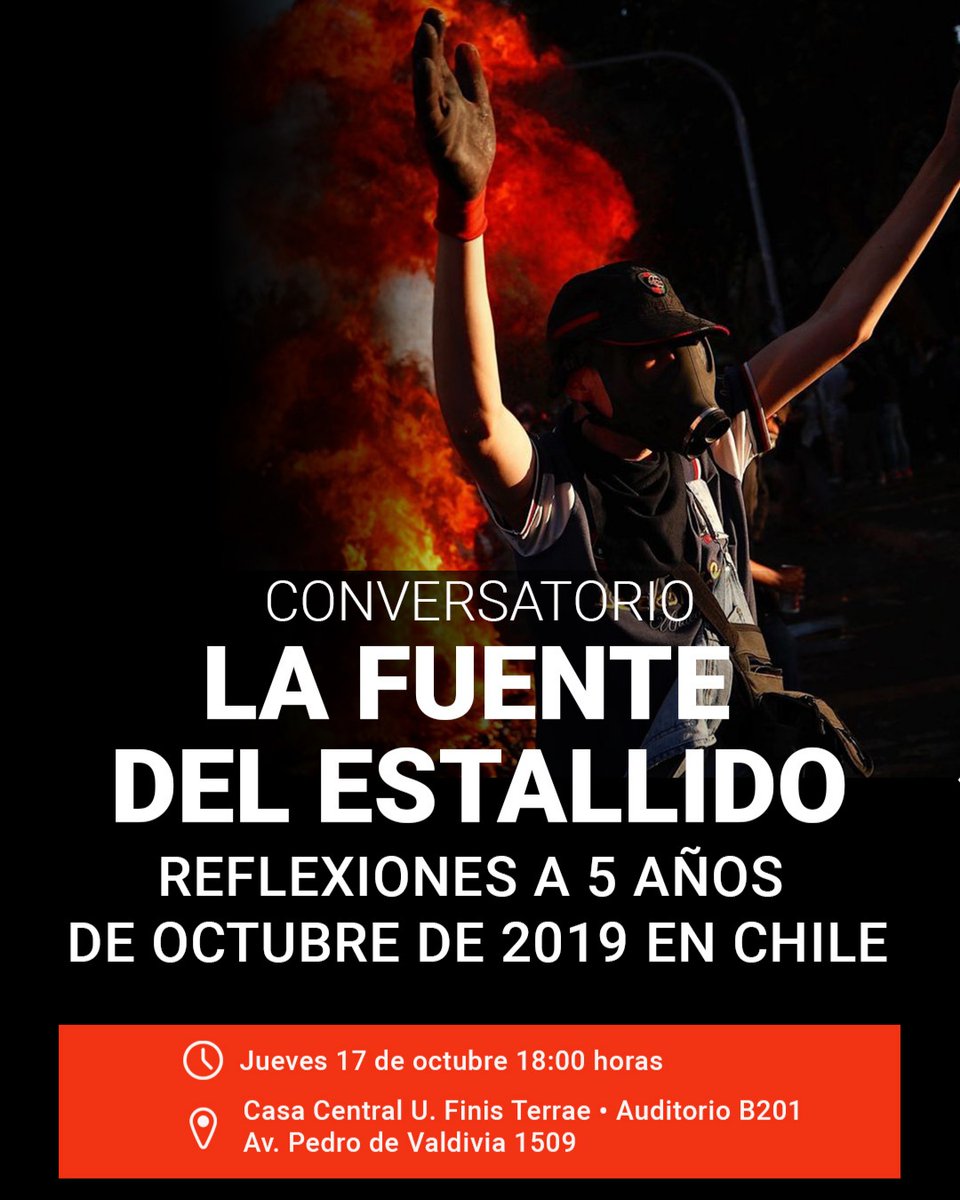 Hay que hablar de la violencia tras el estallido, desde distintas perspectivas. Imperdible. Inscripciones en: peliculalafuente.cl/conversatorio