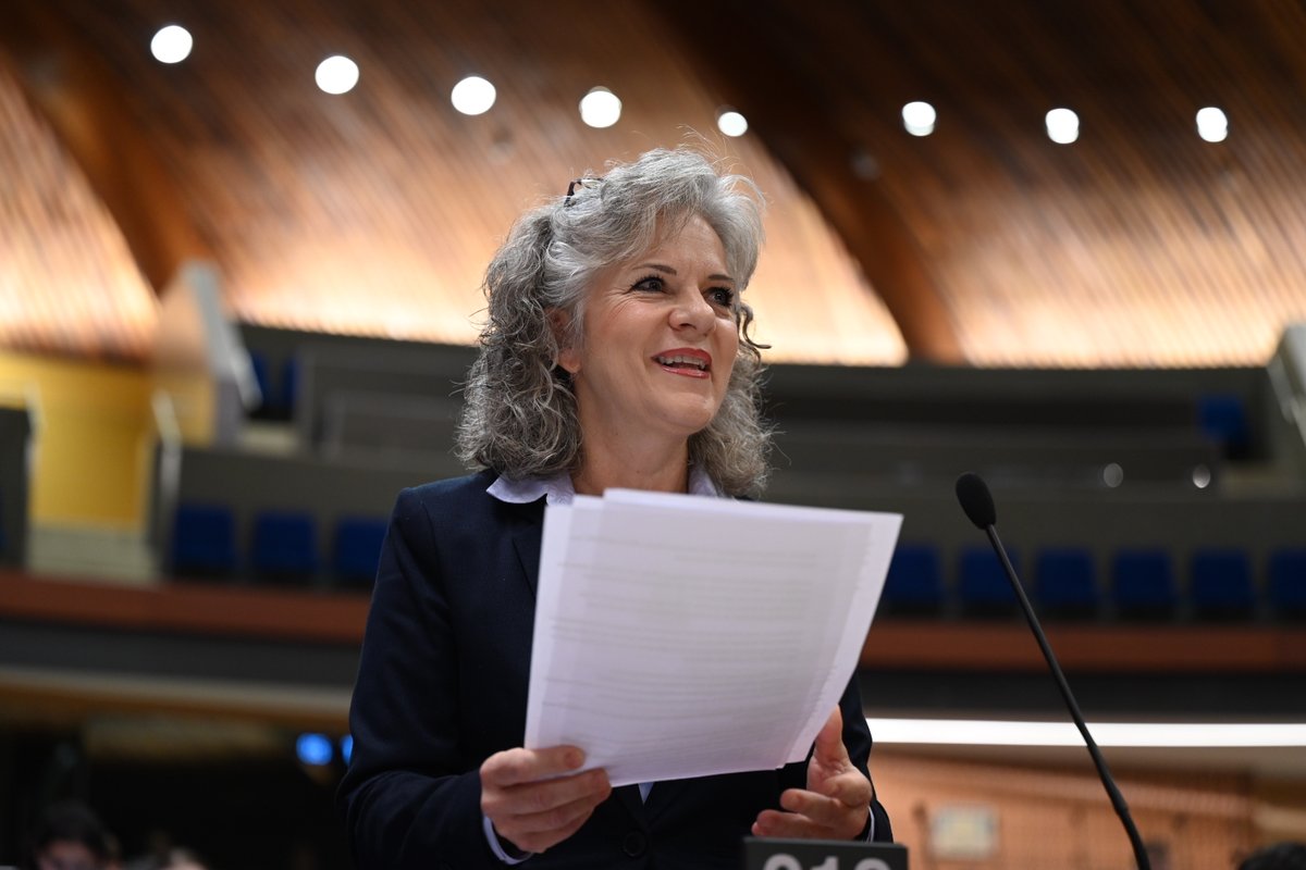 COECongress's tweet image. Cecilia Feliczitasz Friderics: "We have proposed recommendations such as:
-  increasing the share of public affairs under local authorities’ own responsibility;
- providing local councils with adequate and diversified financial resources."
#47thSession #Monitoring @MaltaCoE