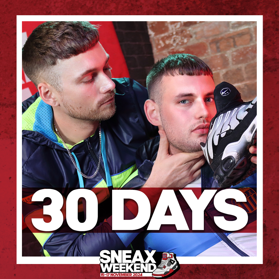 30 DAYS TO GO UNTIL SNEAX WEEKEND! 🔥

Tickets are SELLING FAST so make sure you get yours before they SELL OUT! Tickets and info @ sneaxweekend.com
