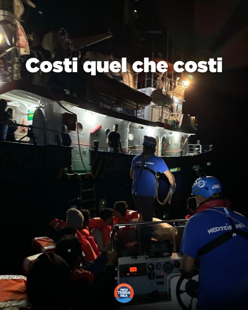 Gravissimo l’ennesimo atto punitivo delle autorità contro la nostra nave. 
<a href="/RescueMed/">Mediterranea Saving Humans</a> non si ferma, non si può fermare l’amore.