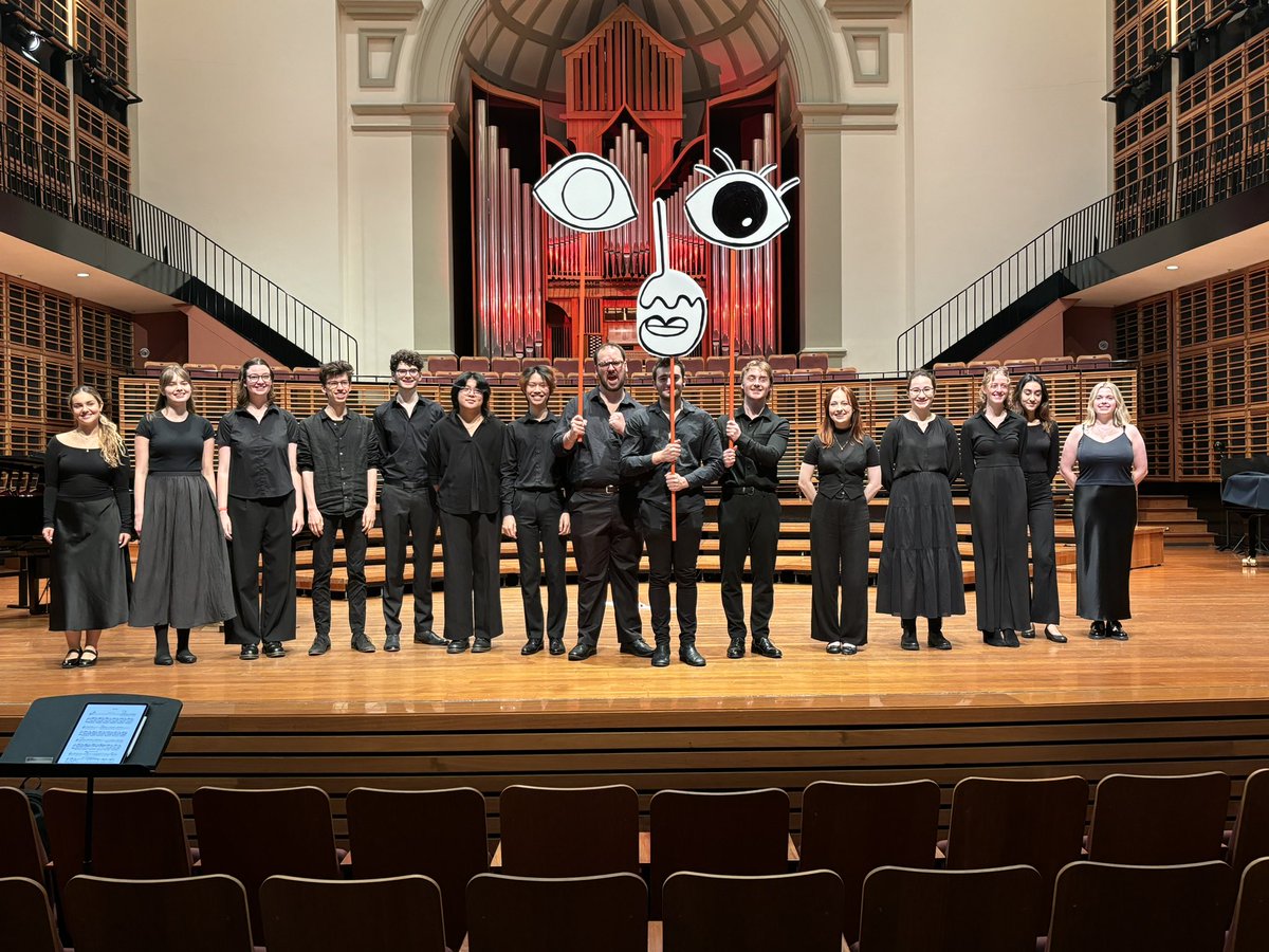 Paul Stanhope (@pulseonapath) on Twitter photo Today I found myself conducting a piece with a rubber chicken mounted on a remote control car, a soloist singing the role of a cow on knee roller skates and a chorus with a Picasso inspired Giant. Another day at the office <a href="/sydneycon/">SydneyConMusic</a>! Today I found myself conducting a piece with a rubber chicken mounted on a remote control car, a soloist singing the role of a cow on knee roller skates and a chorus with a Picasso inspired Giant. Another day at the office <a href="/sydneycon/">SydneyConMusic</a>!