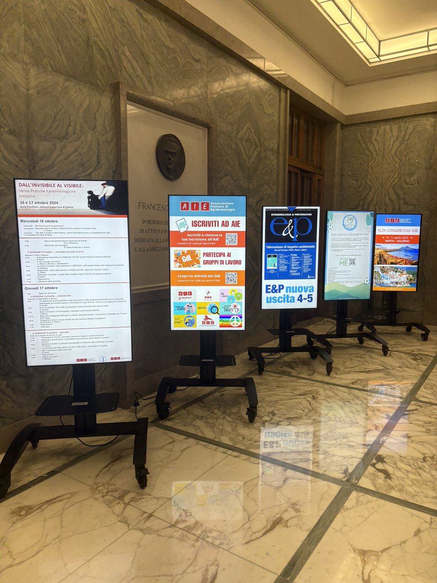 AIEpidemiologia's tweet photo. Sta per iniziare il congresso @aie_giovani 2024 dal titolo: “DALL'INVISIBILE AL VISIBILE: verso pratiche epidemiologiche inclusive” https://t.co/dEN5hZMqnt