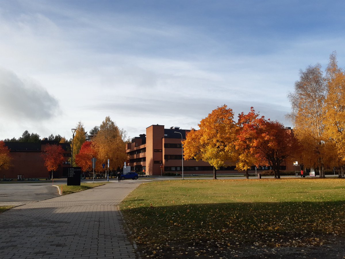 Eric Carver (@ee_carver) on Twitter photo Joensuun kampuksella kaunis ruska 🧡💛💚. Opetan tänäkin syksynä uraohjauksen johdantokurssia englanniksi <a href="/UniEastFinland/">University of Eastern Finland</a>'n vaihto-opiskelijoille. Hieno kansainvälinen porukka taas koolla 😊. #uraohjaus #ohjaus Joensuun kampuksella kaunis ruska 🧡💛💚. Opetan tänäkin syksynä uraohjauksen johdantokurssia englanniksi <a href="/UniEastFinland/">University of Eastern Finland</a>'n vaihto-opiskelijoille. Hieno kansainvälinen porukka taas koolla 😊. #uraohjaus #ohjaus