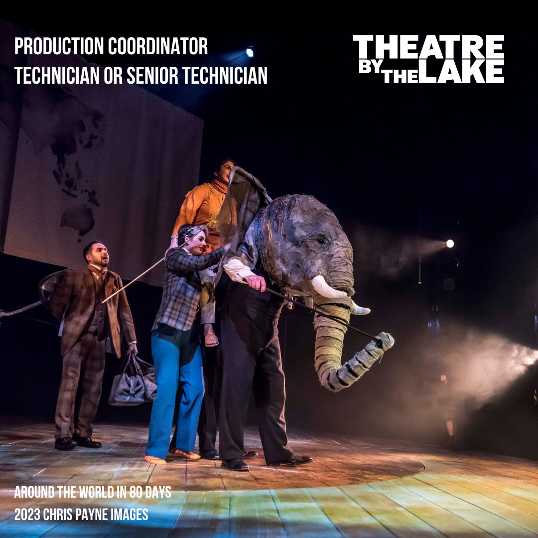 New Job Opportunities

We're looking for an experienced Technician and a Production Coordinator to join Theatre by the Lake’s technical and production teams respectively.

Closing date 5pm on Friday 15 November
For more details bit.ly/TBTLjobs

#TBTLake #JobOpportunities