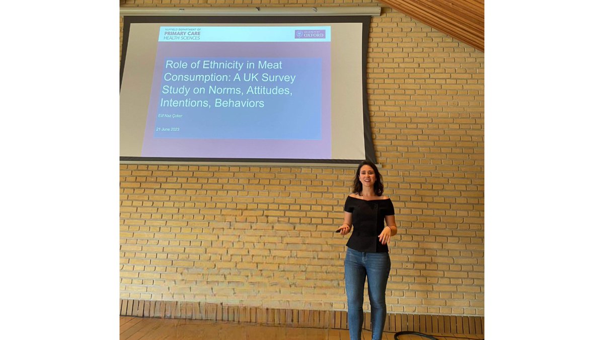 On #WorldFoodDay, we're reminded of the ongoing challenge of global food insecurity.

To mark this day, DPhil student and member of the Sustainable Healthy Food Group Elif Naz Çoker shares her insights and experience in our latest blog. 👇

phc.ox.ac.uk/blog/world-foo…